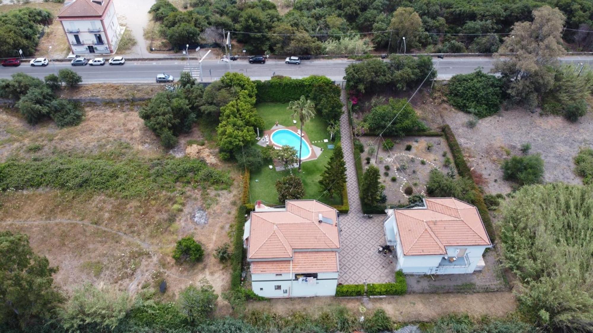 Villa Con Piscina Esclusiva Vista Etna Mascali Buitenkant foto