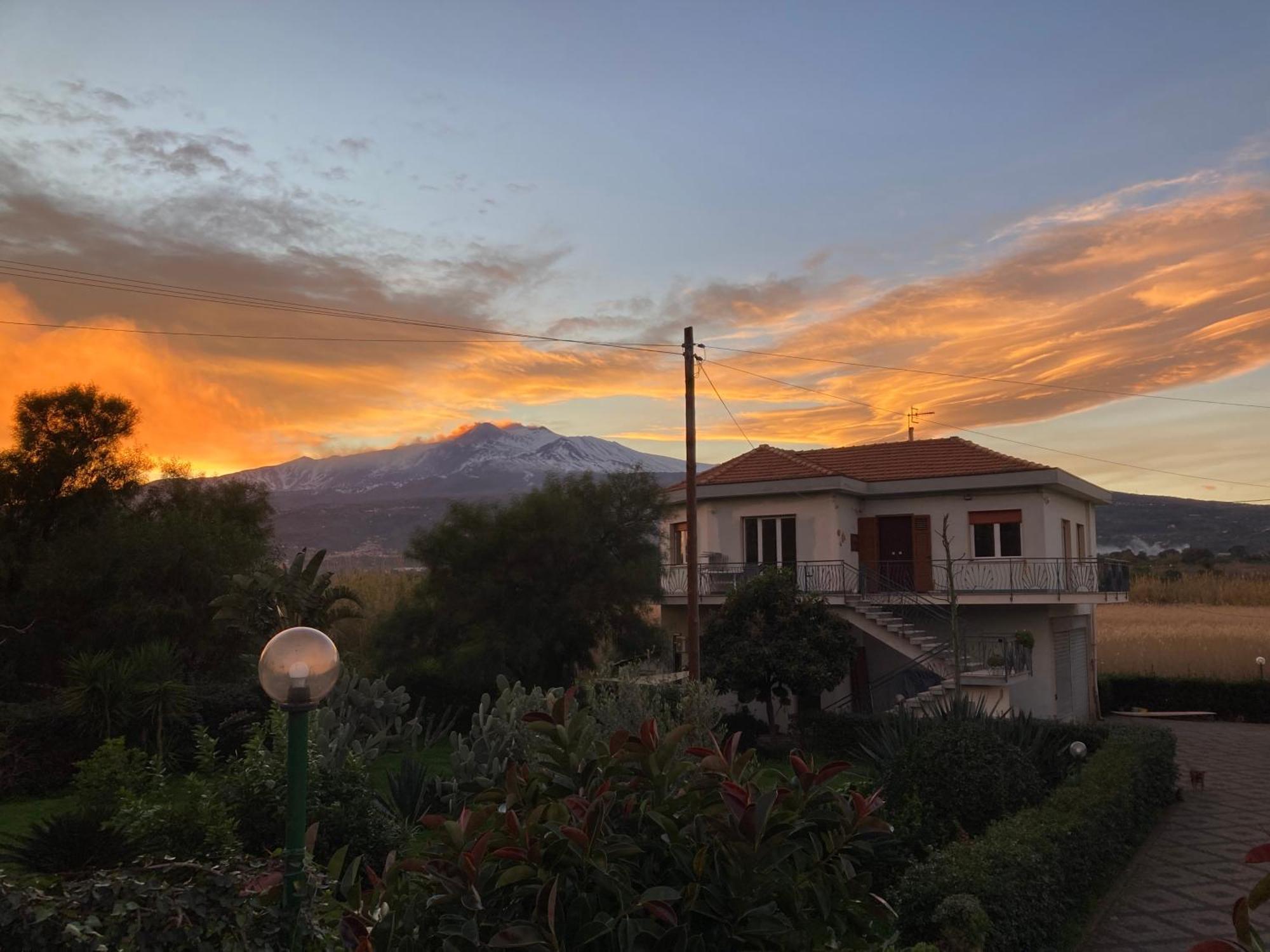 Villa Con Piscina Esclusiva Vista Etna Mascali Buitenkant foto
